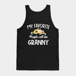 my favorite people call me granny Tank Top